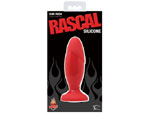 Красная анальная пробка Rascal - 15,25 см. #10819