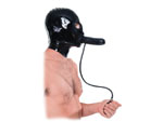 Шлем-маска с фаллосом, увеличивающимся в объеме #11005