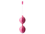 Розовые вагинальные шарики ViBalls - диаметр 3,7 см. #11053