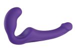 Фиолетовый безремневой страпон Share из нежного силикона #13417