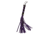 Фиолетовая плеть X-Play с бархатистыми хвостами #14284