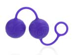 Фиолетовые вагинальные шарики Posh Silicone “O” Balls #15660