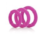 Набор розовых эрекционных колец Posh Silicone Love Rings #15662