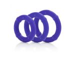 Набор фиолетовых эрекционных колец Posh Silicone Love Rings #15663