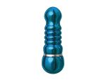 Голубой аллюминиевый вибратор BLUE SMALL - 7,5 см. #16245