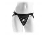 Черные женские трусики для страпона Perfect Fit Harness #18181