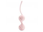 Нежно-розовые вагинальные шарики на сцепке Kegel Tighten Up I #100114