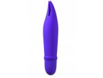 Фиолетовый мини-вибратор Universe Teasing Ears - 12,5 см. #103733