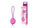 Фиолетово-розовый вагинальный шарик Cosmo #105893