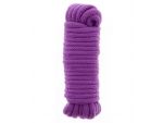 Фиолетовая веревка для связывания BONDX LOVE ROPE - 5 м. #106877