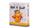 Стимулирующий презерватив-насадка Roll & Ball Banana #107706