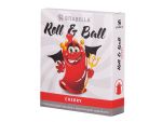 Стимулирующий презерватив-насадка Roll & Ball Cherry #107707