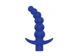 Синяя вибрирующая анальная елочка Sweet Toys - 10,8 см. #107750