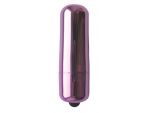 Фиолетовая гладкая вибропуля Erowoman-Eroman - 5,5 см. #107786