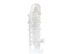Только что продано Закрытая прозрачная рельефная насадка Crystal sleeve - 13 см. от компании Erowoman-Eroman за 576.00 рублей