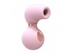 Розовый клиторальный вакуум-волновой массажер Irresistible Invincible #113936