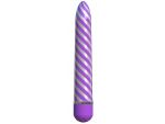 Фиолетовый вибратор Sweet Swirl Vibrator - 21,3 см. #116631