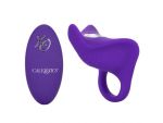 Фиолетовое перезаряжаемое эрекционное кольцо Silicone Remote Orgasm Ring #117491