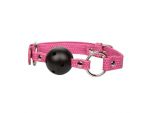 Кляп-шарик на розовых ремешках Tickle Me Pink Ball Gag #130581