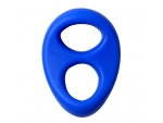 Синее эрекционное кольцо на пенис RINGS LIQUID SILICONE #147357