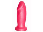 Розовая пробка-фаллос - 13,7 см. #148210