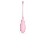 Розовый силиконовый вагинальный шарик со шнурком #153000