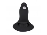Черный вибростимулятор для сосков Easytoys Nipple Bell #154630