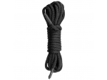 Черная веревка для бондажа Easytoys Bondage Rope - 5 м. #154676