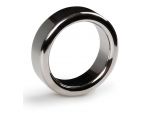 Серебристое эрекционное кольцо Sinner Metal Cockring Size L #154722