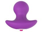 Фиолетовая вибропробка PLEASURE KNOB - 6,5 см. #169153