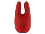 Красный клиторальный стимулятор HEBE - 10,6 см. #169169