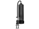 Черная вакуумная помпа для мужчин с насосом в виде поршня Deluxe Beginner Pump #170012