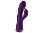 Фиолетовый вибромассажер-кролик Lux - 20 см. #171450