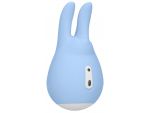Голубой клиторальный стимулятор Love Bunny - 9,4 см. #171460