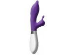 Фиолетовый вибратор-кролик Adonis - 21,5 см. #171468