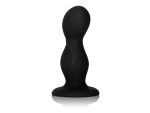 Черный анальный стимулятор Silicone Back End Play - 10,75 см. #171760