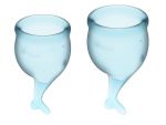 Набор голубых менструальных чаш Feel secure Menstrual Cup #175610