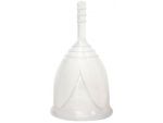 Белая менструальная чаша размера S #176101