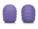 Набор из 2 фиолетовых текстурированных насадок для Le Wand Petite #176141