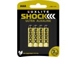 Батарейки Luxlite Shock (GOLD) типа ААА - 4 шт. #179031