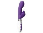 Фиолетовый вибратор-кролик Ares - 21,5 см. #179863