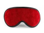 Красная сплошная маска на резиночке с черной окантовкой #181409