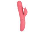 Розовый вибратор-кролик Shameless Tease - 25,5 см. #182060