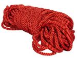 Красная веревка для связывания BDSM Rope - 30 м. #182063