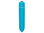 Голубая вибропуля Speed Bullet - 9,3 см. #182812