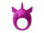Фиолетовое эрекционное кольцо Unicorn Alfie #184541
