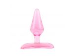 Розовая анальная пробка Gum Drops Plug - 6,6 см. #185743