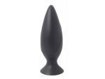 Черная анальная пробка Mojo Spades Medium Butt Plug - 10,7 см. #187322