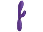 Фиолетовый вибратор-кролик #bestever Silicone Vibrator - 21,2 см. #190523