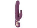 Фиолетовый вибратор-кролик Javida - 25,5 см. #195057